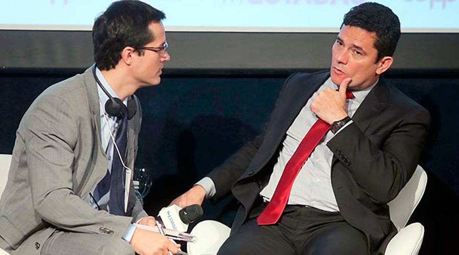 Dallagnon e Sérgio Moro