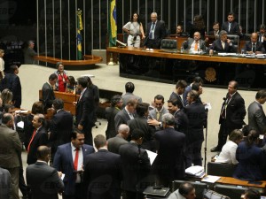 Plenário da Câmara dos Deputados, em Brasília