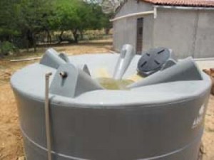 Nem as cisternas suportaram o calor