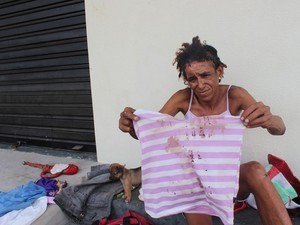 Celina já havia denunciado que fora agredida por um segurança na zona Leste