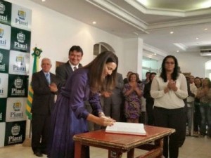 Governadora Margarete Coelho assumiu o cargo por 12 dias