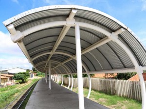 Estação do bairro Ilhotas, em Teresina