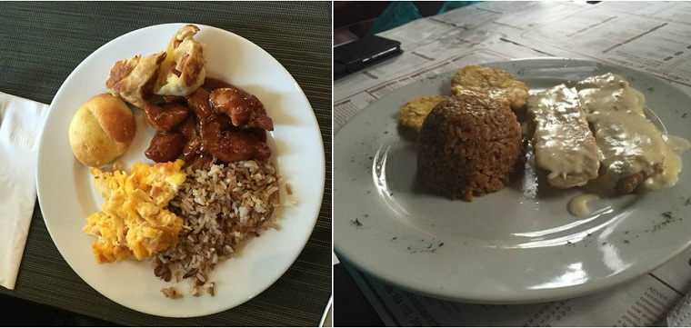 A culinária colombiana é excelente