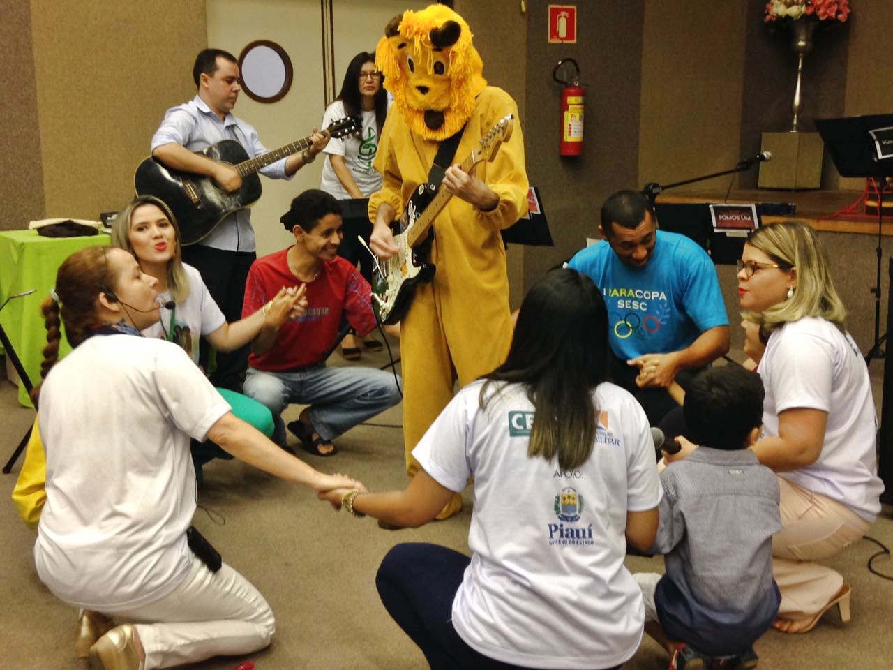 Apresentação da banda Somos Um