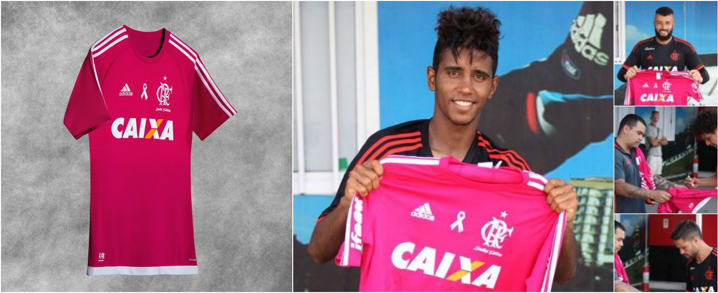 Flamengo aderiu à camapnha Outubro Rosa