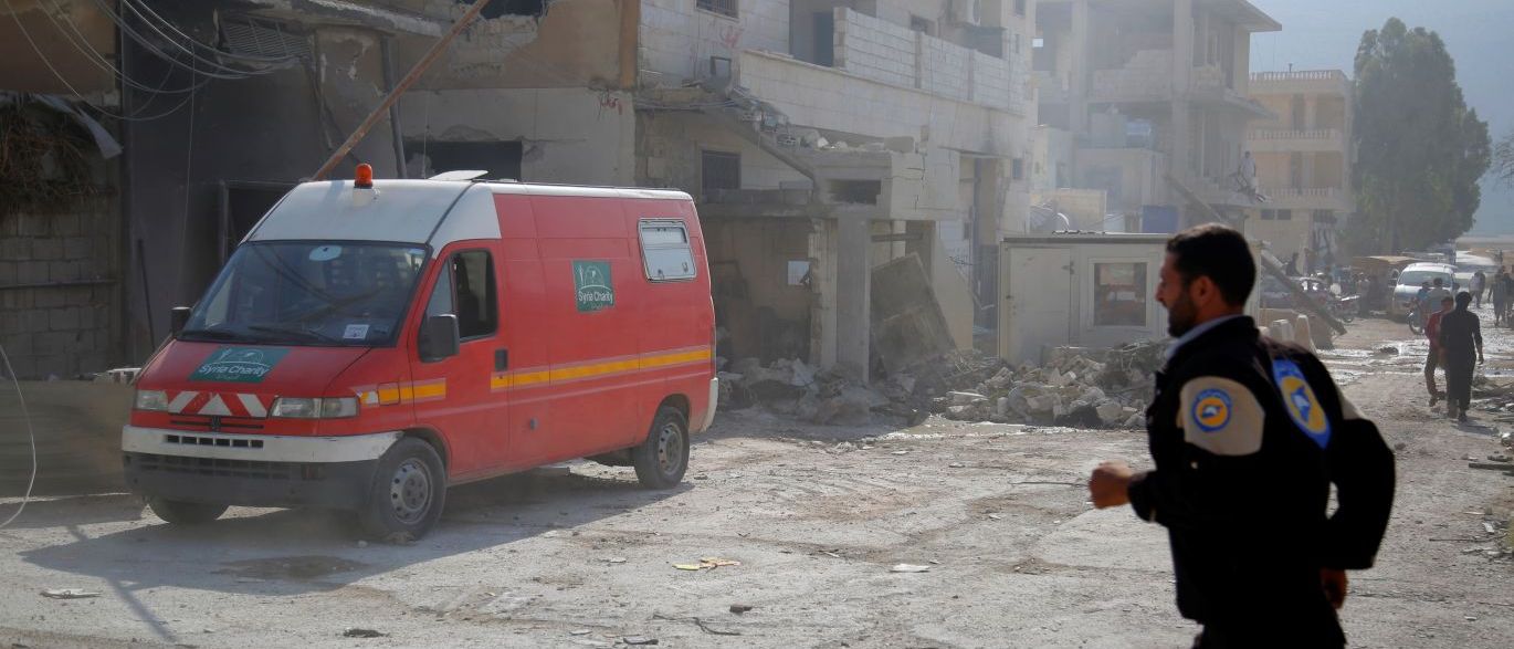 Hospital em Aleppo foi bombardeado