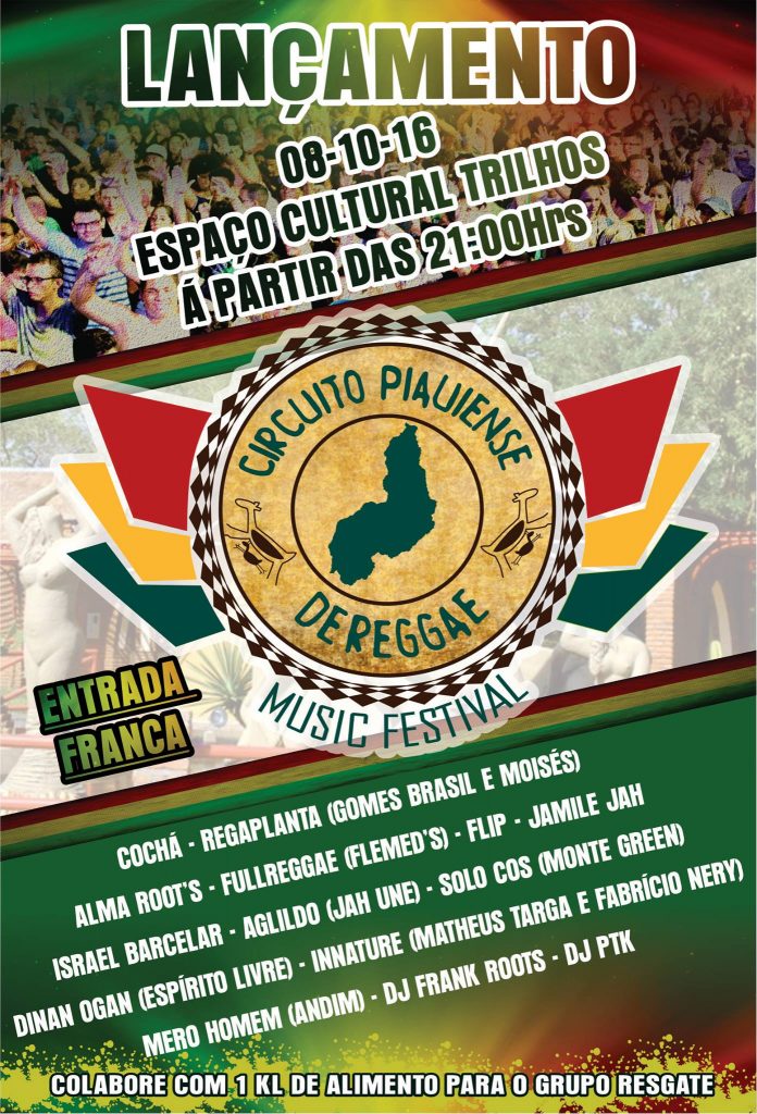 Circuito Piauiense de Reggae - CASTING DE ATRAÇÕES: SHALOM ISRAEL