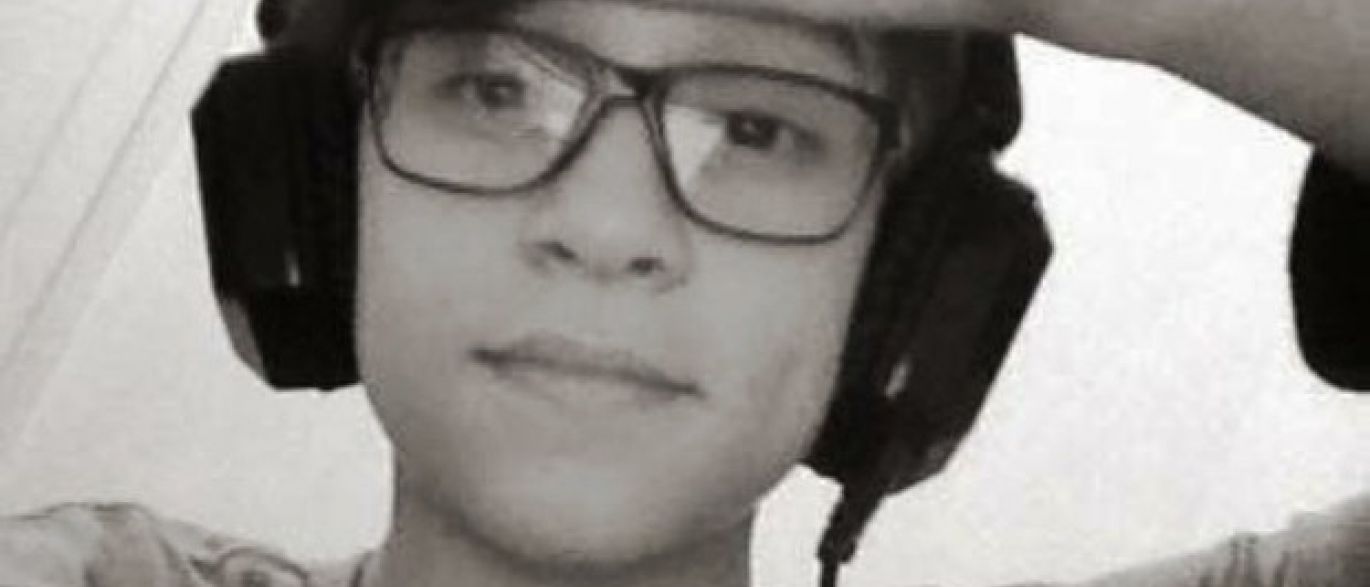 O adolescente Gustavo Riveiros Detter