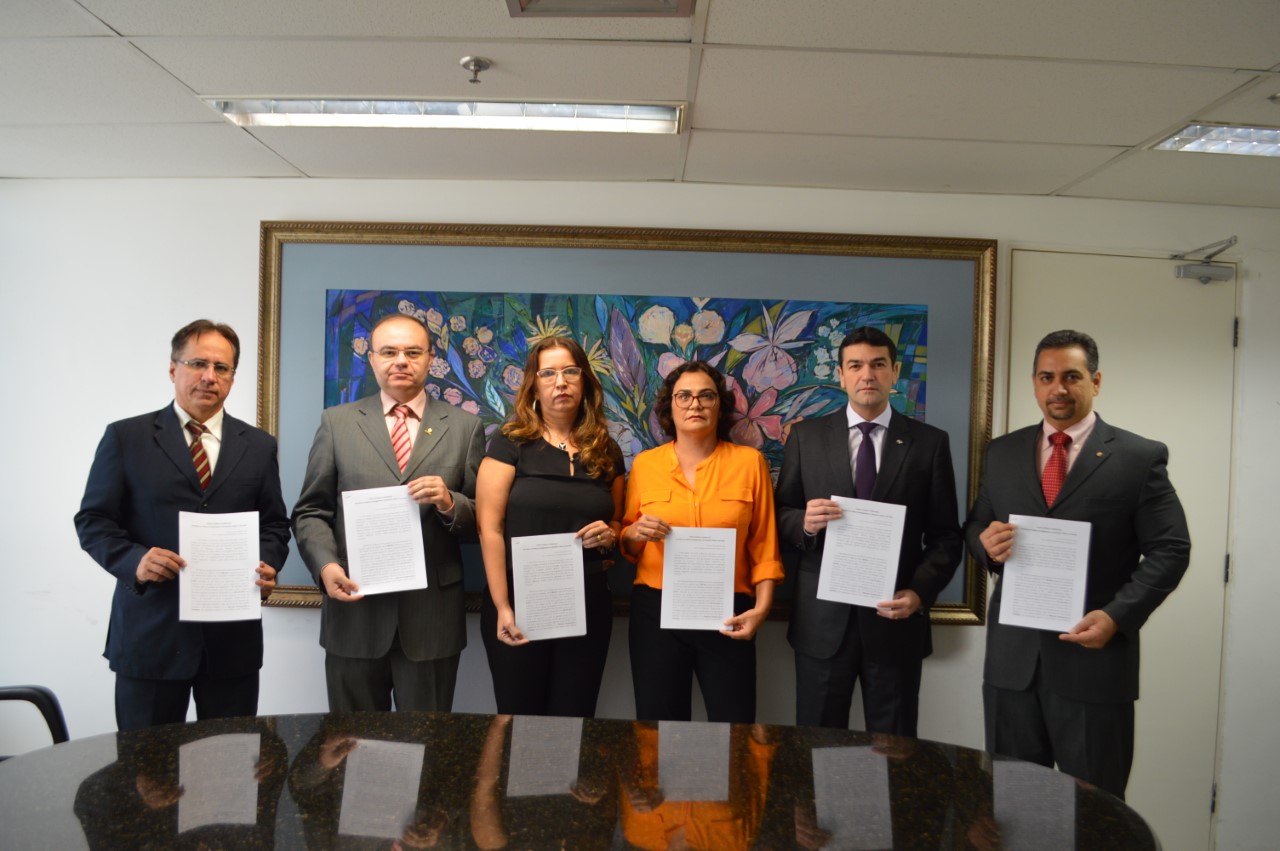 Representantes das associações do Ministério Público da Magistratura estiveram reunidos no Tribunal Regional Eleitoral do Piauí