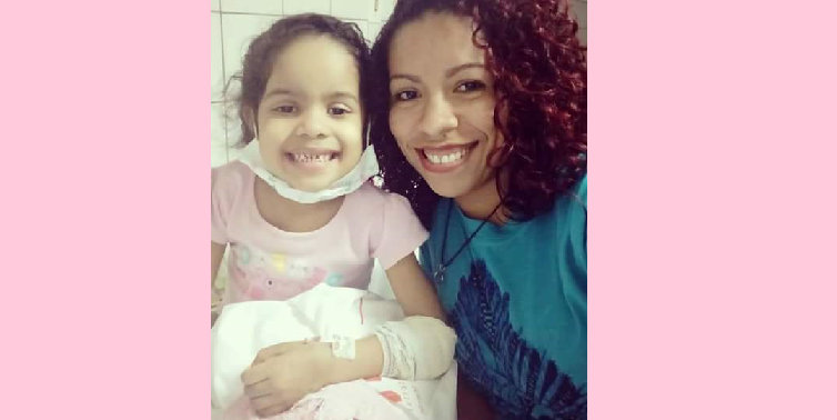 Sara Beatriz Araújo Monteiro foi diagnosticada com leucemia