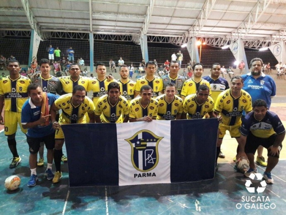 Atletas que participam da Liga Nordeste de Futsal