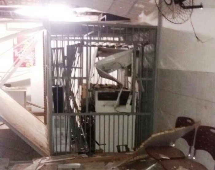 Bando explodiu caixa eletrônico em Boqueirão do Piauí