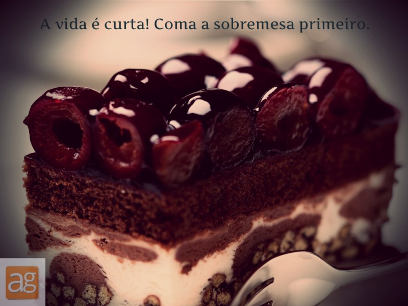 Coma a Sobremesa Primeiro