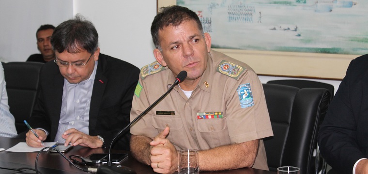 Comandante-geral da PM-PI, coronel Carlos Augusto