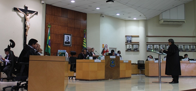 Sessão no Tribunal Regional Eleitoral do Piauí