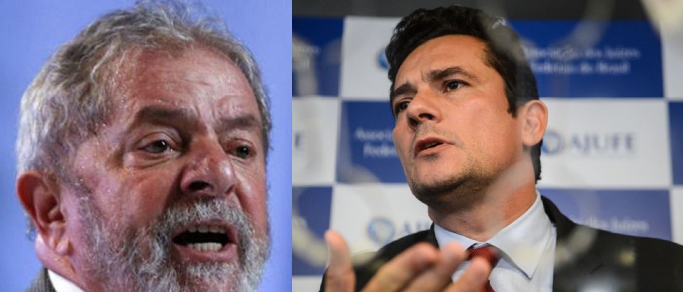 Lula e Sergio Moro se encararam pela primeira vez
