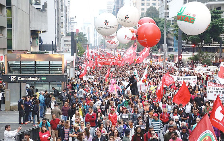 Na capital paulista, a mobilização terá marchas partindo de diversos pontos da cidade e todas convergindo na Praça da Sé