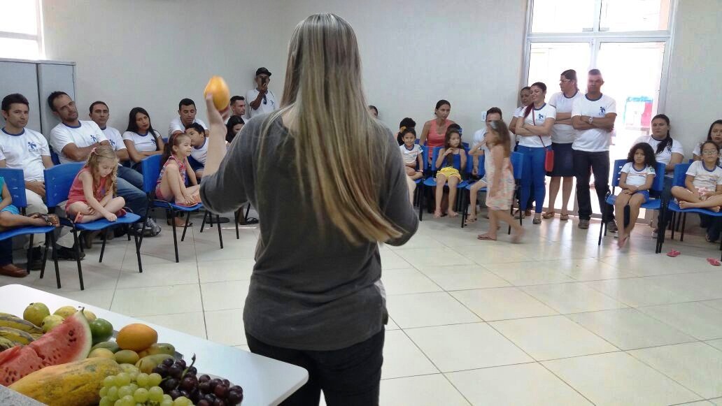 Palestra Sobre Educação Alimentar, em Piracuruca.