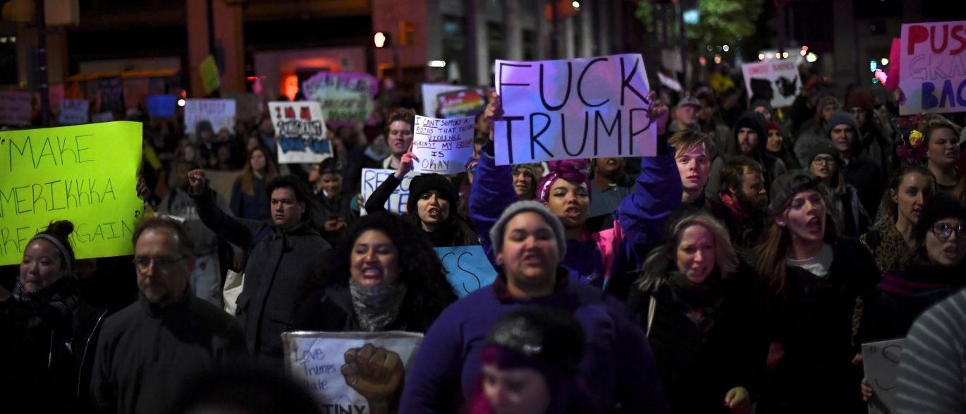 Protestos em Nova York