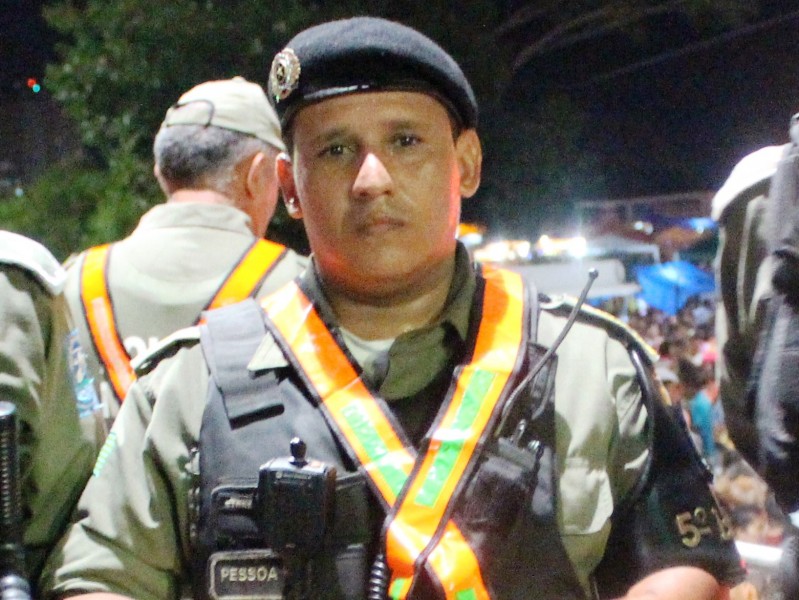 Major Pessoa, comandante do 5º Batalhão de Polícia Militar do Piauí