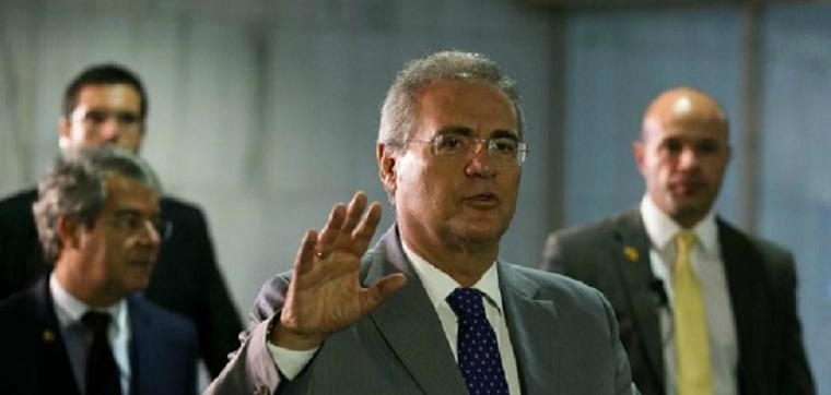 Presidente do Senado, Renan Calheiros (PMDB-AL)
