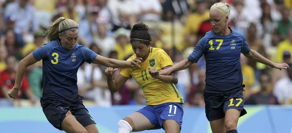 Brasil perde nos pênaltis para a Suécia