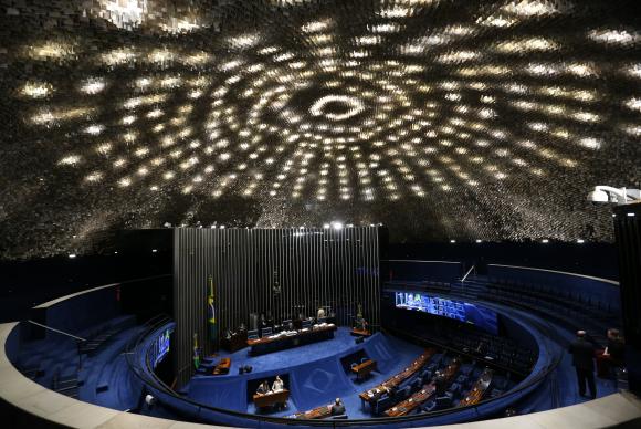 Brasília - Plenário do Senado começa a ouvir testemunhas na fase final do julgamento do processo de impeachment da presidenta afastada Dilma Rousseff
