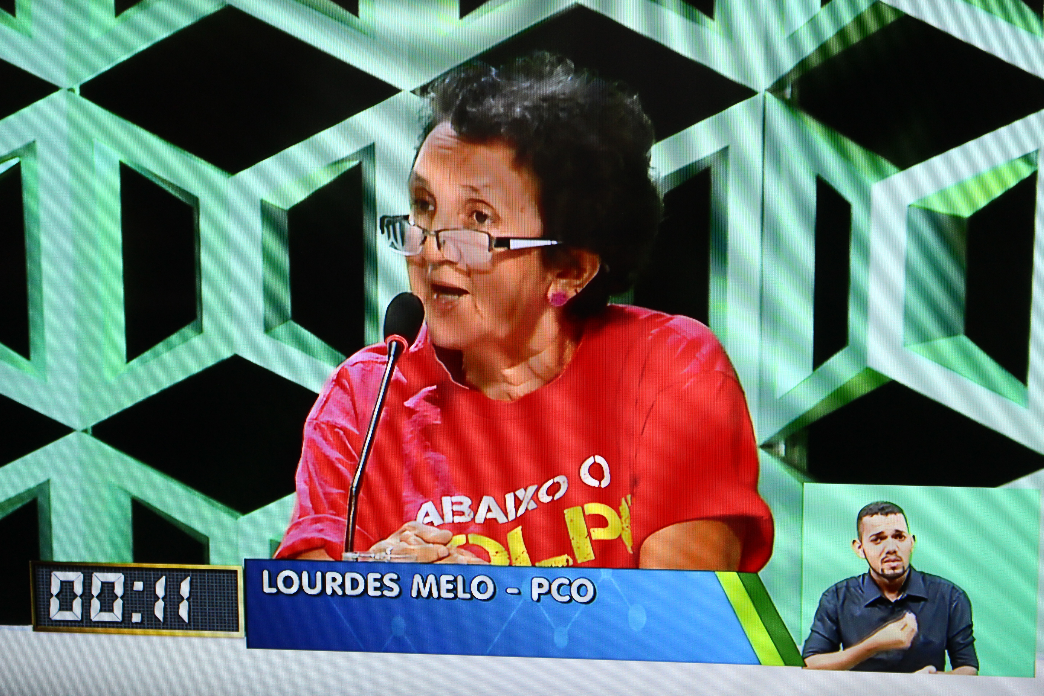 Candidata Lourdes Melo