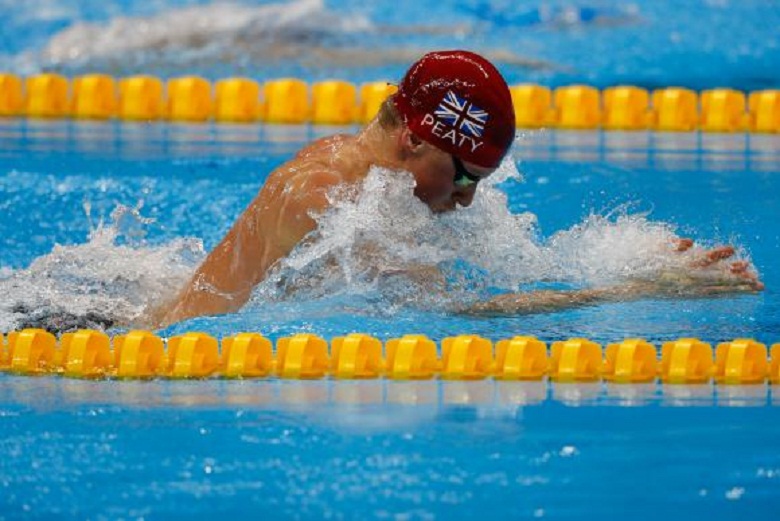 Britânico Adam Peaty: ouro nos 100 m nado peito