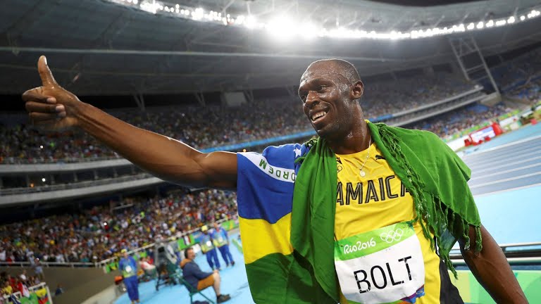 Usain Bolt fez história no Rio