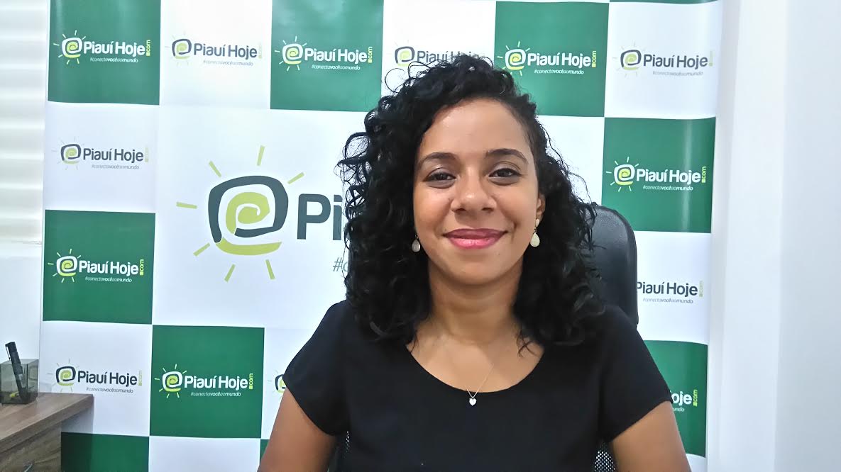 Candidata a prefeita de Teresina, Luciane Santos (PSTU)