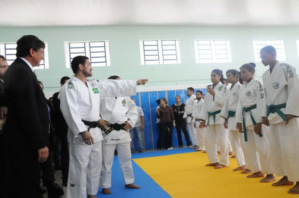 Inicialmente, o Centro ofertará as modalidades de judô e taekwondo