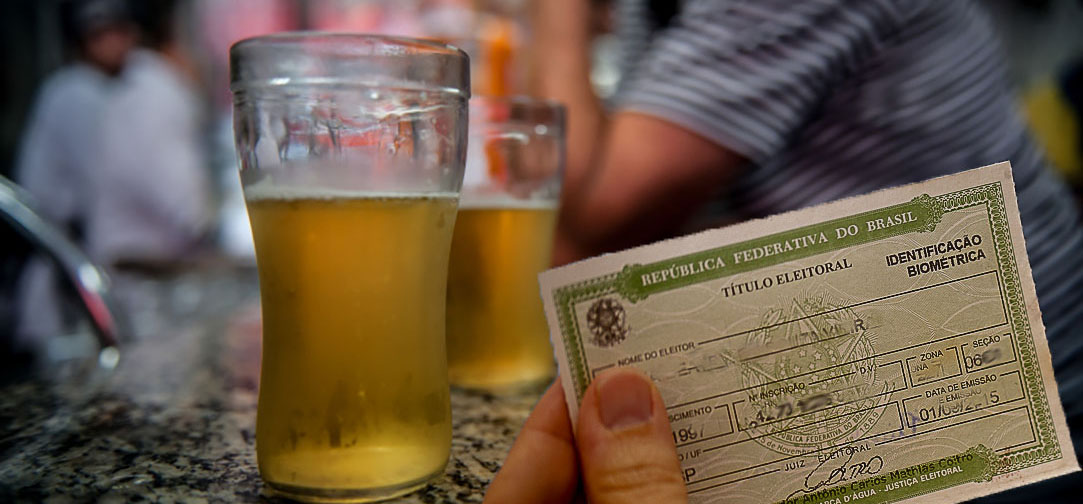 Lei Eleitoral é omissa em relação à venda e o consumo de bebida alcoólica no dia da eleição