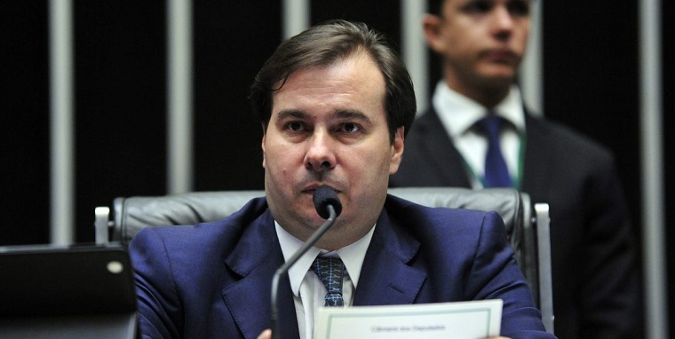 Presidente da Câmara dos Deputados, Rodrigo Maia (DEM-RJ)