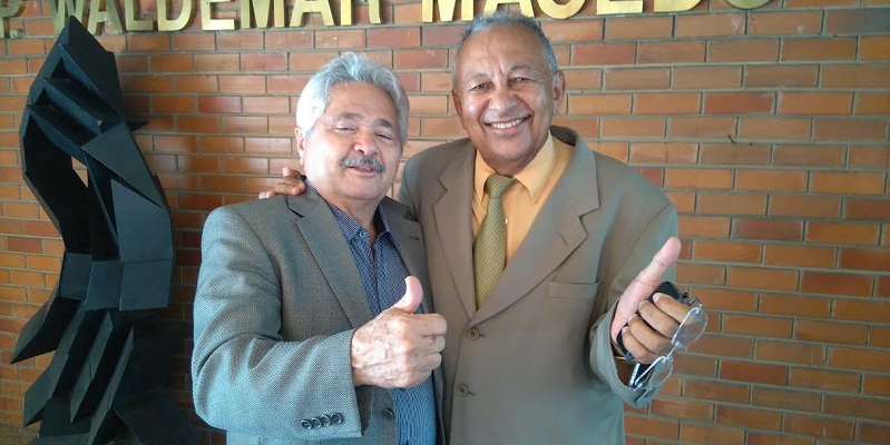 Senador Elmano Ferrer com o deputado Dr. Pessoa