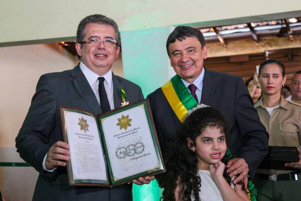 Álvaro Luis, Maria Letícia e Wellington Dias