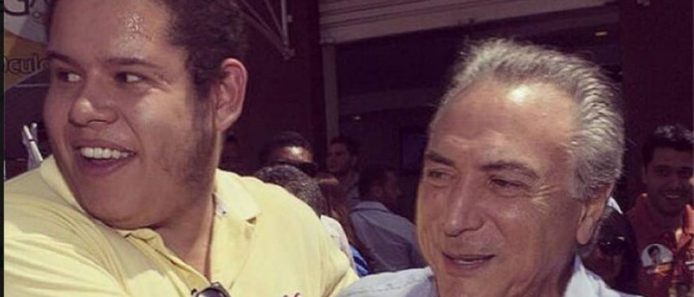 Bruno Julio (PMDB) e Michel Temer