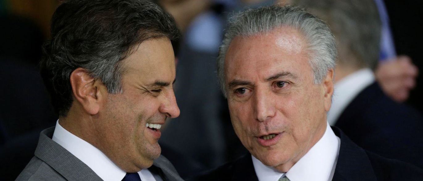 Entre os implicados, estão o presidente Michel Temer, o presidente do PSDB, Aécio Neves (MG), e o presidente do Senado, Renan Calheiros (PMDB-AL)