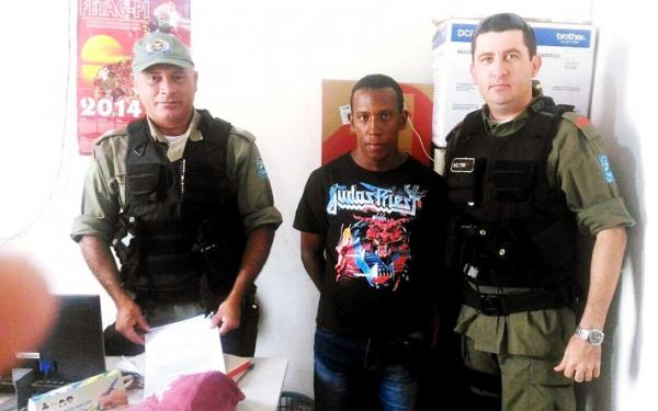 Manoel Afonso Moreno foi encaminhado ao Distrito Policial de Castelo do Piauí