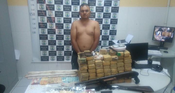 Esmael Carlos Ferreira Antunes acusado de ser o maior fornecedor de droga da região de São Raimundo Nonato