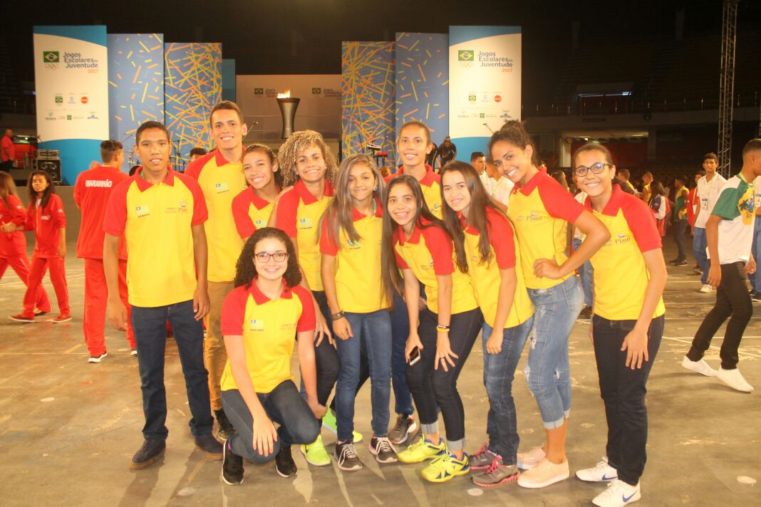 Atletas piauienses representam o Estado na abertura dos Jogos Escolares em Brasília