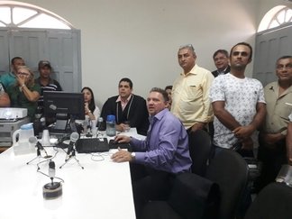 Bom Jesus - Audiência Publica na Vara Agrária, presidida pelo juiz titular Heliomar Rios