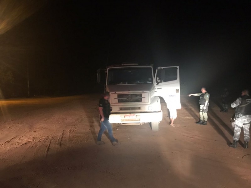 Operação policial em Sebastião Leal