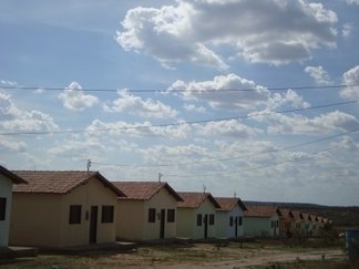 Unidades habitacionais em Nova Santa Rita