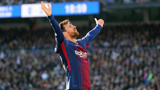 Messi deu show no Bernabéu