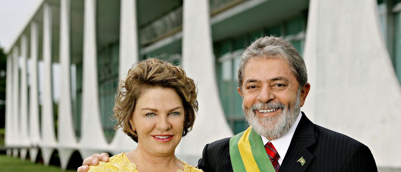 Dona Marisa e o Ex-presidente Lula