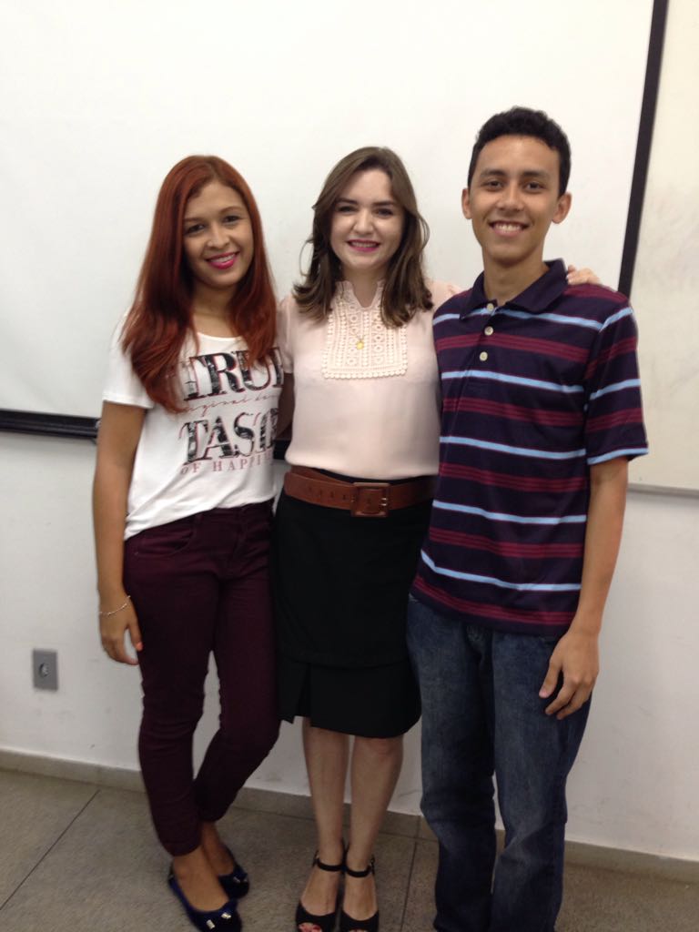 Alinny, Cíntia Lucas e Roberto