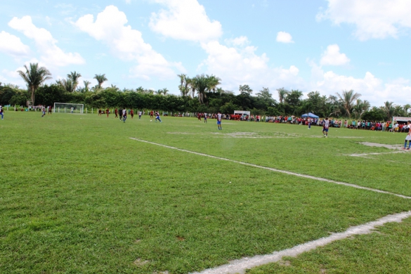 Campeonato de futebol na comunidade Paissandu, zona rural de Barras