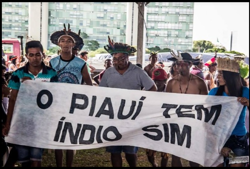 Duas tribos do Piauí participam do movimento