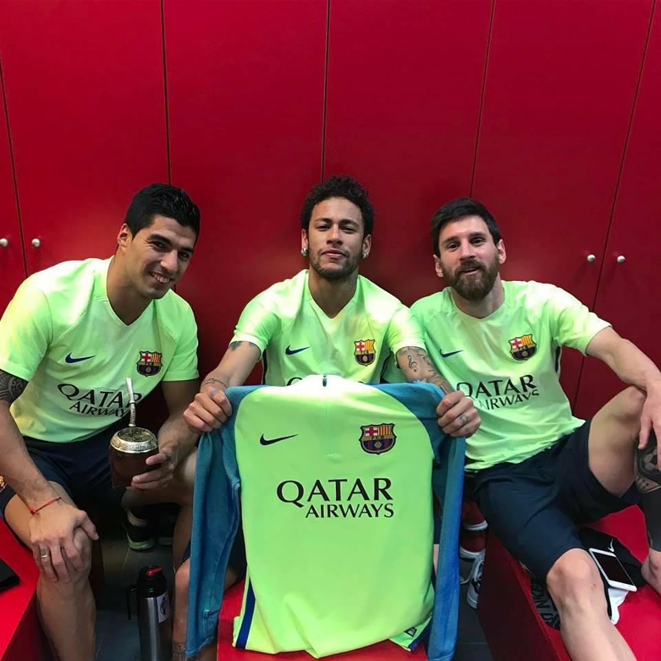 Neymar, Messi e Suárez